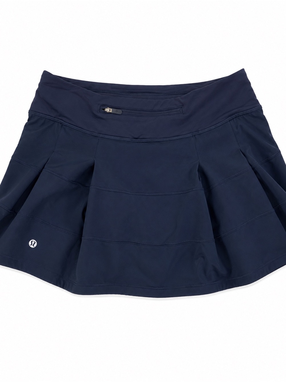 lululemon athletica Navy Pleated Athletic Skort